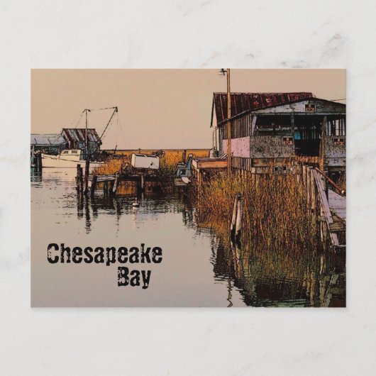 Chesapeake Bay Briefkaart (Voorkant)