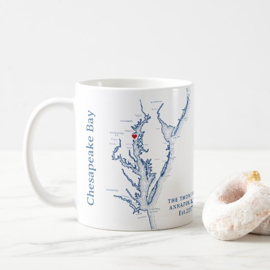 Chesapeake Bay Cadeau Koffiemok (Met donut)