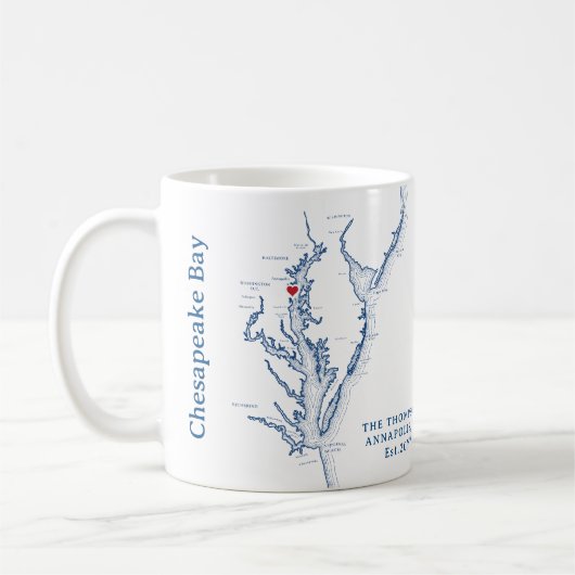 Chesapeake Bay Cadeau Koffiemok (Links)