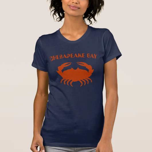 Chesapeake Bay, Crab, T-Shirt (Voorkant)