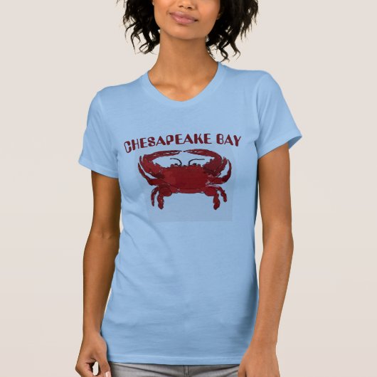 Chesapeake Bay, Crab, T-Shirt (Voorkant)