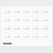 Chesapeake Bay Deadrise Boat Ronde Sticker (Vel)