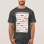 Chesapeake Bay Epithets T-shirt (Voorkant)