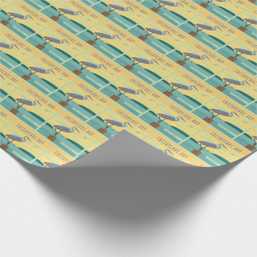 Chesapeake Bay grootste estuarium in Noord-Amerika Cadeaupapier (Hoek)