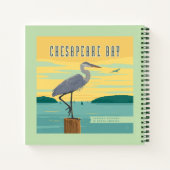 Chesapeake Bay grootste estuarium in Noord-Amerika Notitieboek (Achterkant)