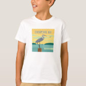 Chesapeake Bay grootste estuarium in Noord-Amerika T-shirt (Voorkant)