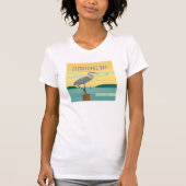 Chesapeake Bay grootste estuarium in Noord-Amerika T-shirt (Voorkant)
