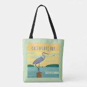 Chesapeake Bay grootste estuarium in Noord-Amerika Tote Bag (Achterkant)