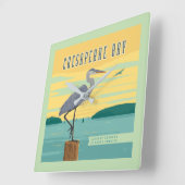 Chesapeake Bay grootste estuarium in Noord-Amerika Vierkante Klok (Hoek)