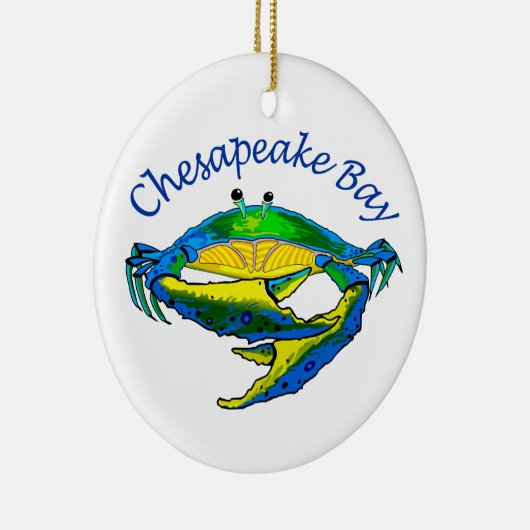 Chesapeake Bay Keramisch Ornament (Rechts)