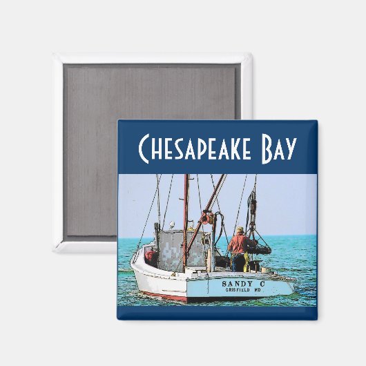 Chesapeake Bay Magnet (Voorkant / Achterkant)