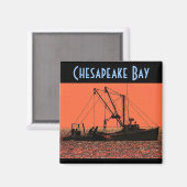 Chesapeake Bay Magnet - Gepersonaliseerd (Voorkant / Achterkant)