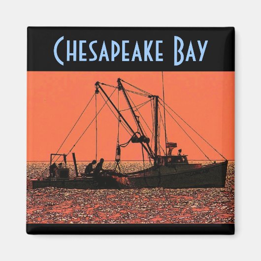 Chesapeake Bay Magnet - Gepersonaliseerd (Voorkant)