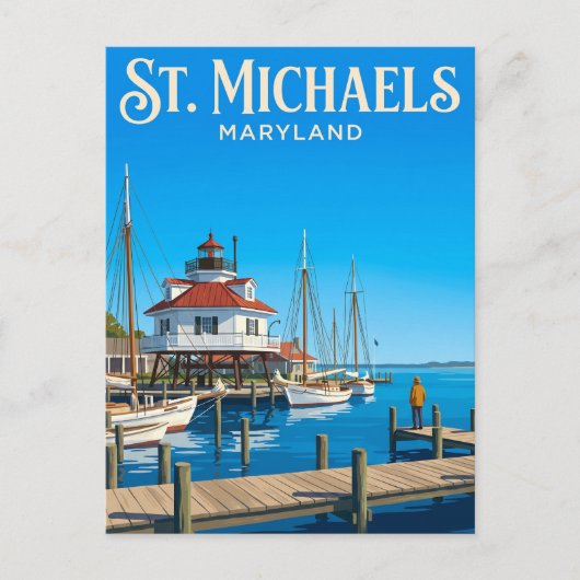 Chesapeake Bay Maritime Museum VS Briefkaart (Voorkant)