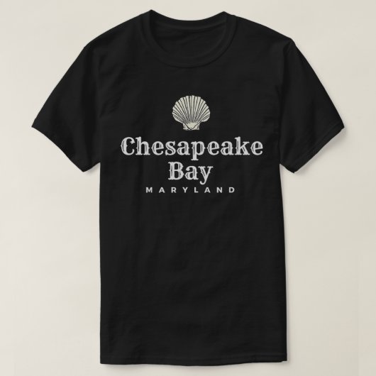 Chesapeake Bay Maryland T-shirt (Design voorkant)