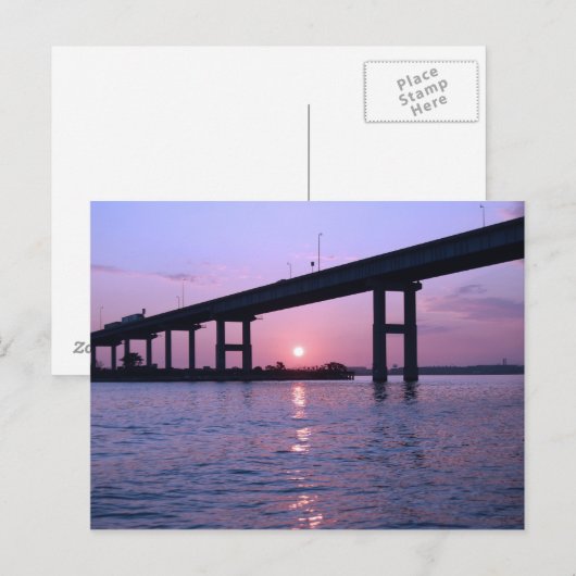 Chesapeake Bay op Sunrise Briefkaart (Voorkant / Achterkant)