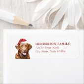 Chesapeake Bay Retriever Adreslabels Etiket (Insitu)