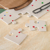 Chesapeake Bay Retriever Bakken: Festive Kerstmis Legpuzzel (Zijkant)