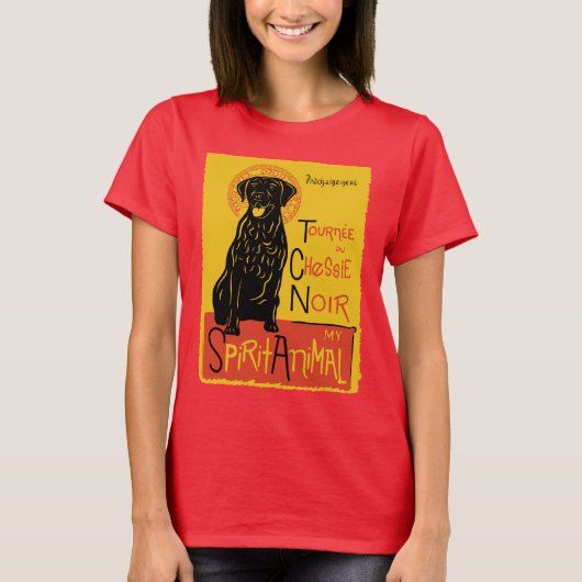 Chesapeake Bay Retriever Cute Dog T-shirt (Voorkant)