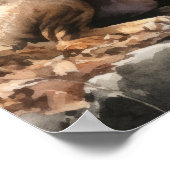 Chesapeake Bay Retriever Dog Art Print Poster (Hoek)