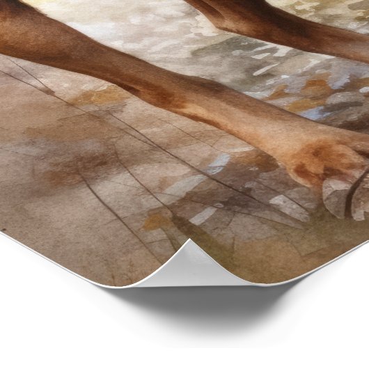 Chesapeake Bay Retriever Dog Art Print Poster (Hoek)