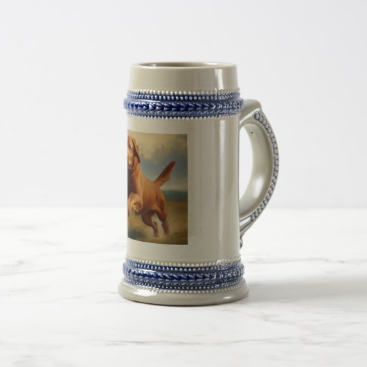 Chesapeake Bay Retriever Dog Bierpul (Voorkant rechts)