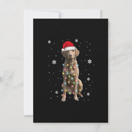 Chesapeake Bay Retriever Dog Christmas Xmas Mom Da Kaart (Voorkant)