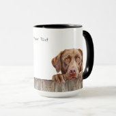 Chesapeake Bay Retriever Dog Mok (Voorkant rechts)