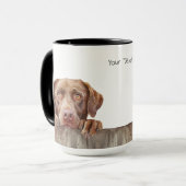 Chesapeake Bay Retriever Dog Mok (Voorkant links)