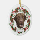 Chesapeake Bay Retriever Gepersonaliseerd Ornament (Rechts)