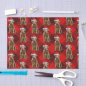 Chesapeake Bay Retriever Hond Kerstvakantie Tissuepapier (Craft)