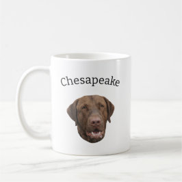Chesapeake Bay Retriever hond Koffiemok