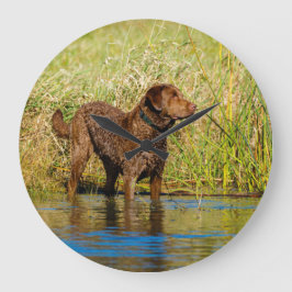 Chesapeake Bay Retriever Hunting Dog Wall Clock Ronde Klok
