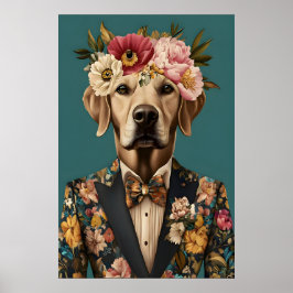 Chesapeake Bay Retriever In Pak Poster