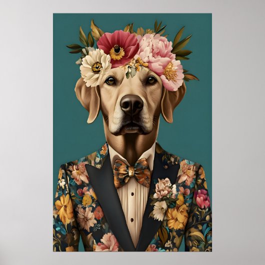 Chesapeake Bay Retriever In Pak Poster (Voorkant)
