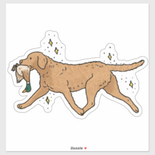 Chesapeake Bay Retriever Jacht Auto Sticker