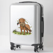 Chesapeake Bay Retriever Jacht Auto Sticker (Koffer)