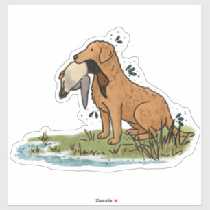 Chesapeake Bay Retriever Jacht Auto Sticker