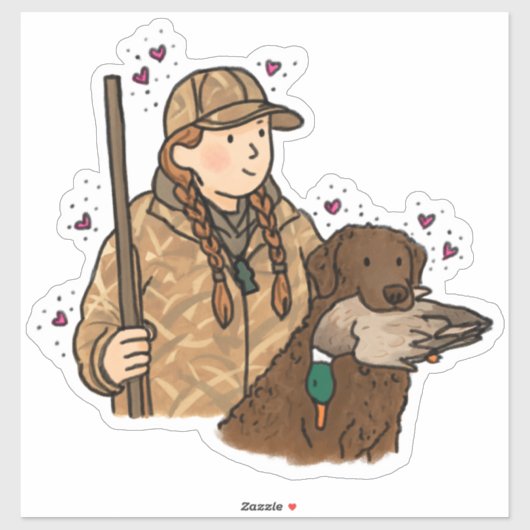 Chesapeake Bay Retriever Jacht Auto Sticker (Vel)