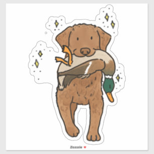 Chesapeake Bay Retriever Jacht Auto Sticker