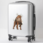 Chesapeake Bay Retriever Jacht Auto Sticker (Koffer)