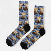 Chesapeake Bay Retriever Kerstboot Vakantie Sokken (Links)