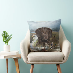 Chesapeake Bay Retriever, Kunst Kussen
