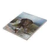 Chesapeake Bay Retriever, Kunst Tegeltje (Zijkant)