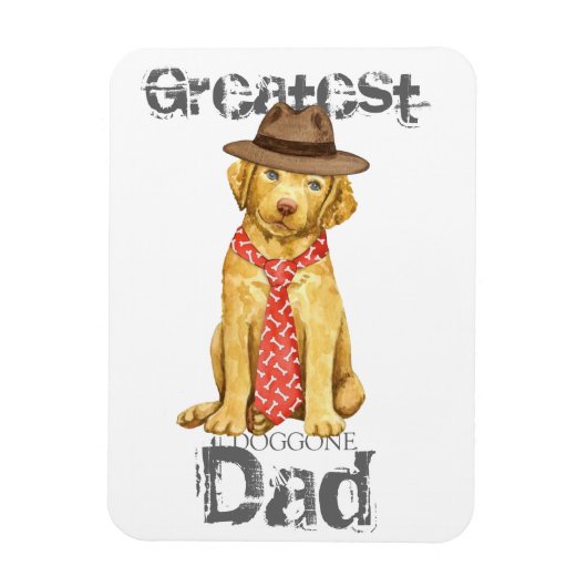 Chesapeake Bay Retriever Magneet (Verticaal)