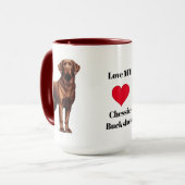 Chesapeake Bay Retriever-Mok Mok (Voorkant links)