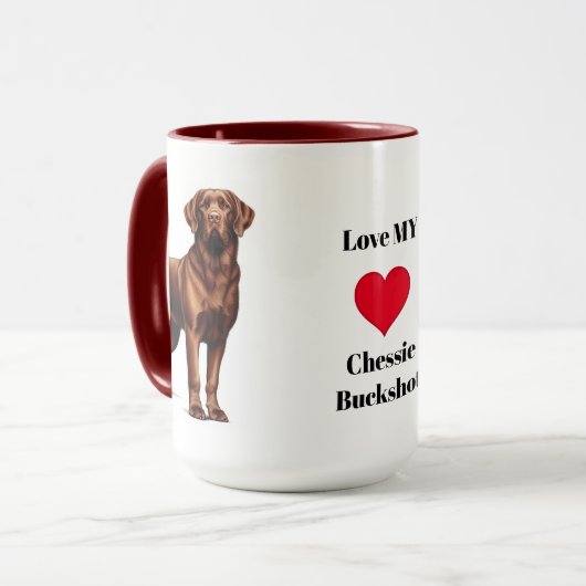 Chesapeake Bay Retriever-Mok Mok (Voorkant links)