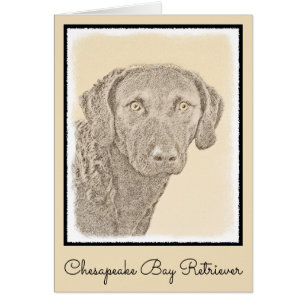 Chesapeake Bay Retriever originele hondkunst schil