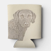 Chesapeake Bay Retriever originele hondkunst schil Blikjeskoeler (Achterkant)