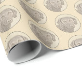 Chesapeake Bay Retriever originele hondkunst schil Cadeaupapier (Rol Hoek)